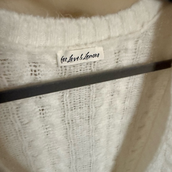 FOR LOVE & LEMONS Billie Long-Sleeve Cardigan - Picture 4 of 6